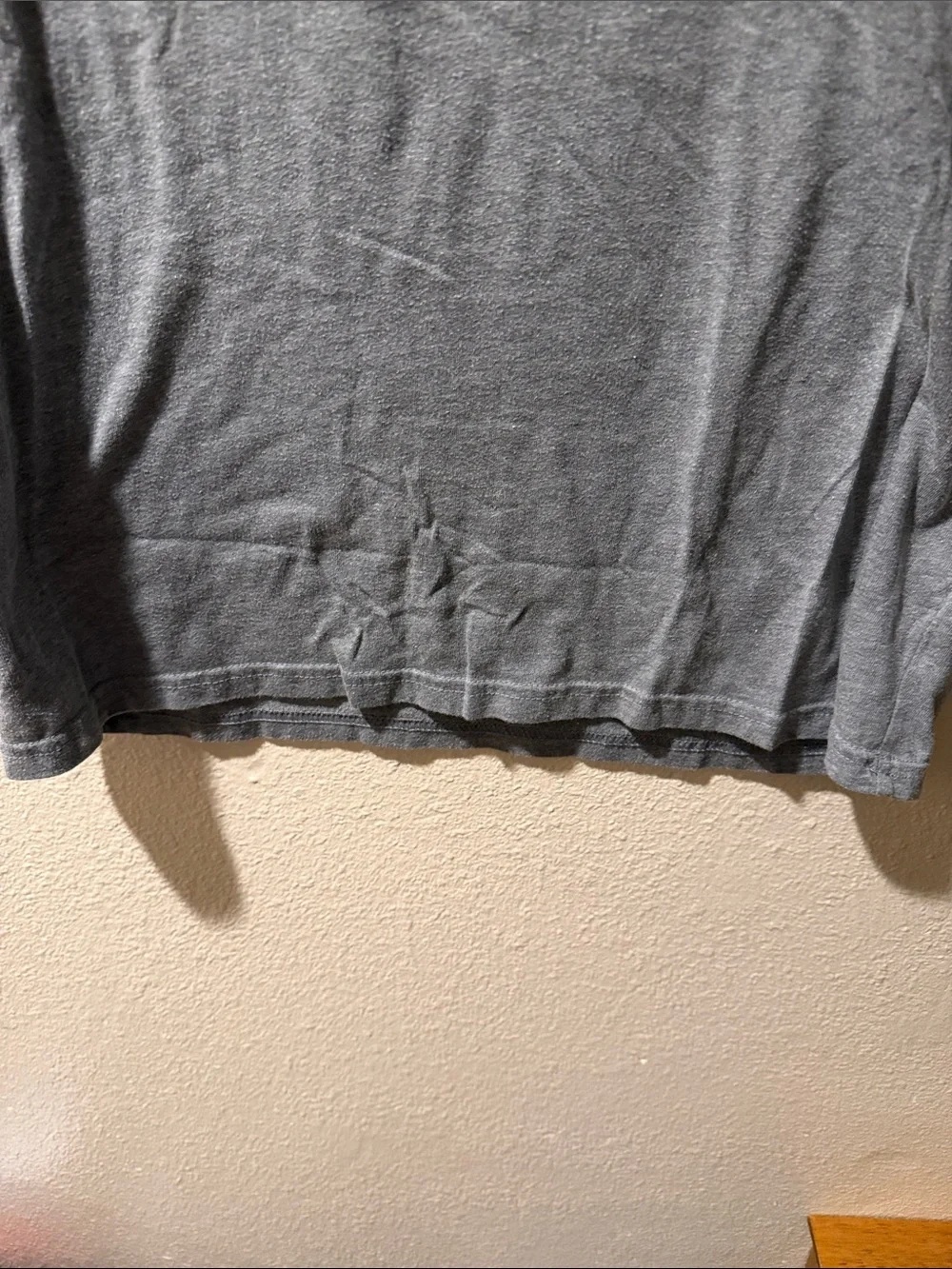 Wonder Nation Heather Gray Crew Neck T-Shirt